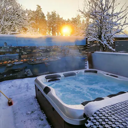 Private Apartment Suite With Sauna Themed Bedroom, Private Jacuzzi, City Center By Train 15Min Helsinki Exterior foto